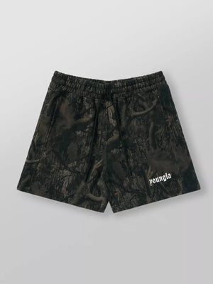 Men's Full Size Drawstring Shorts With Pockets, side view