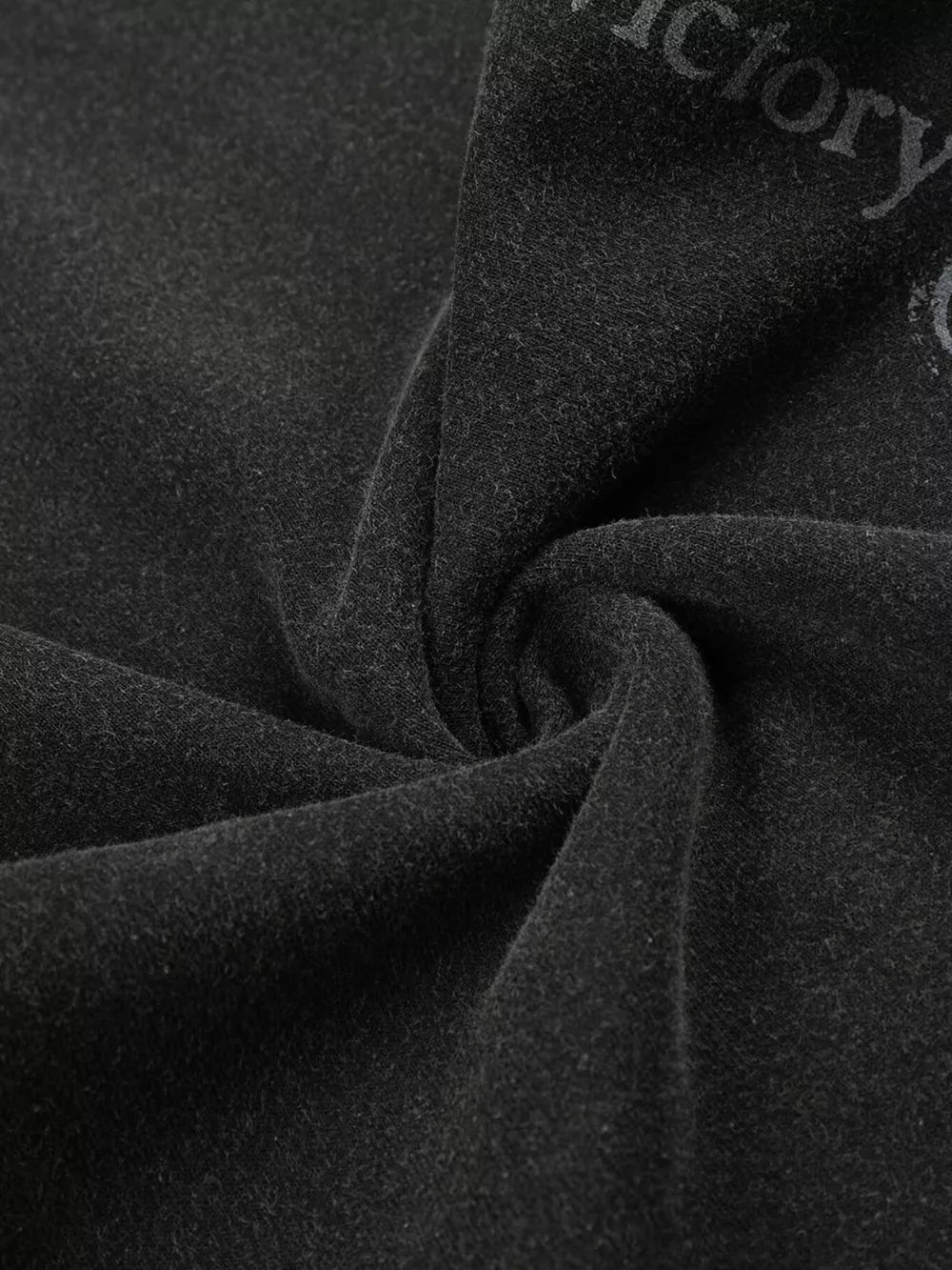 Men's Drawstring Wide-leg Sweatpants, close-up detail