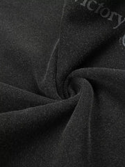 Men's Drawstring Wide-leg Sweatpants, close-up detail