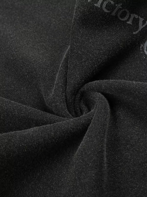 Men's Drawstring Wide-leg Sweatpants, close-up detail