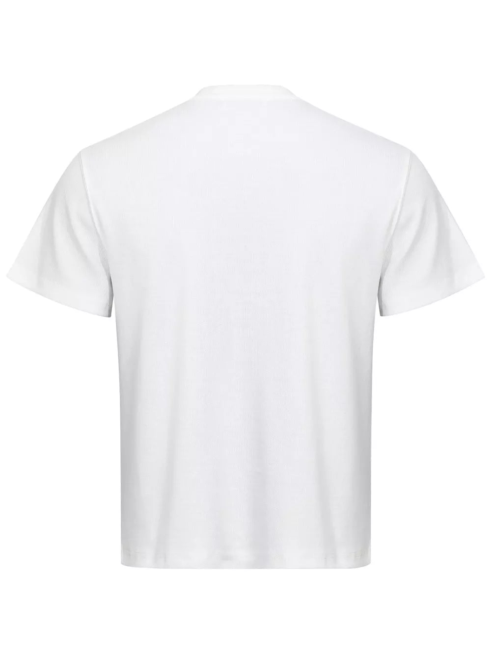 Men's Henley T-shirt With Button Detail in Dark Gray, fit detail