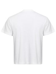 Men's Henley T-shirt With Button Detail in Dark Gray, fit detail