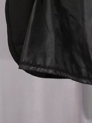 Zip Up Sleeveless Mini Dress in Black, view 14