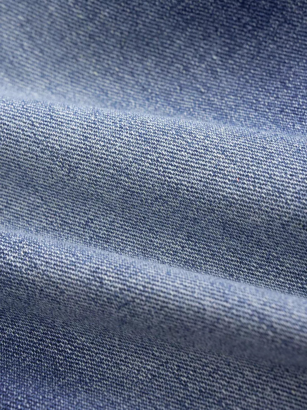 Chic high-waisted wide-leg jeans in blue denim cotton blend fabric.