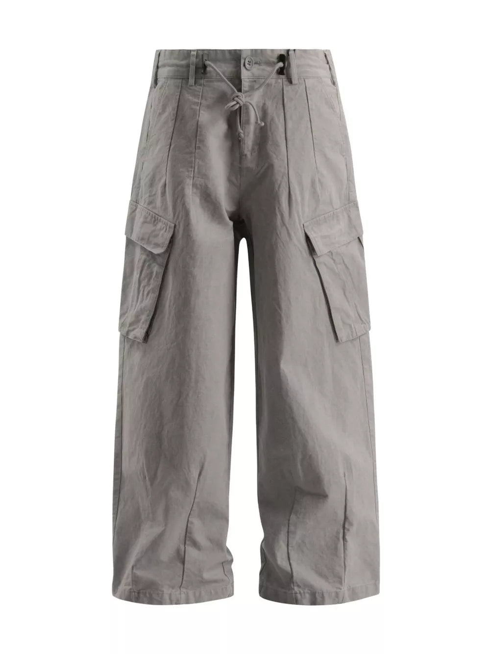 Relaxed Cargo Pants With Flap Pockets