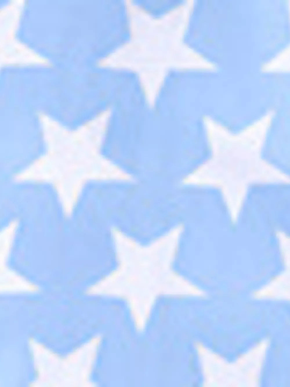 Children's Patriotic Star Print Swim Set With Hat, fabric detail