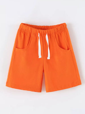 Children's Giraffe T-shirt And Shorts Set, model styling view