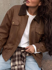 Button-down Oversized Jacket option 5