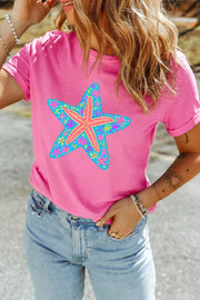 Tropical Starfish Graphic Tee