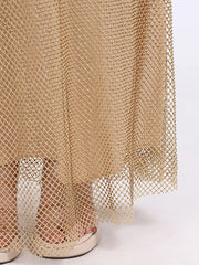 Sleek Sequin Backless Maxi Dress