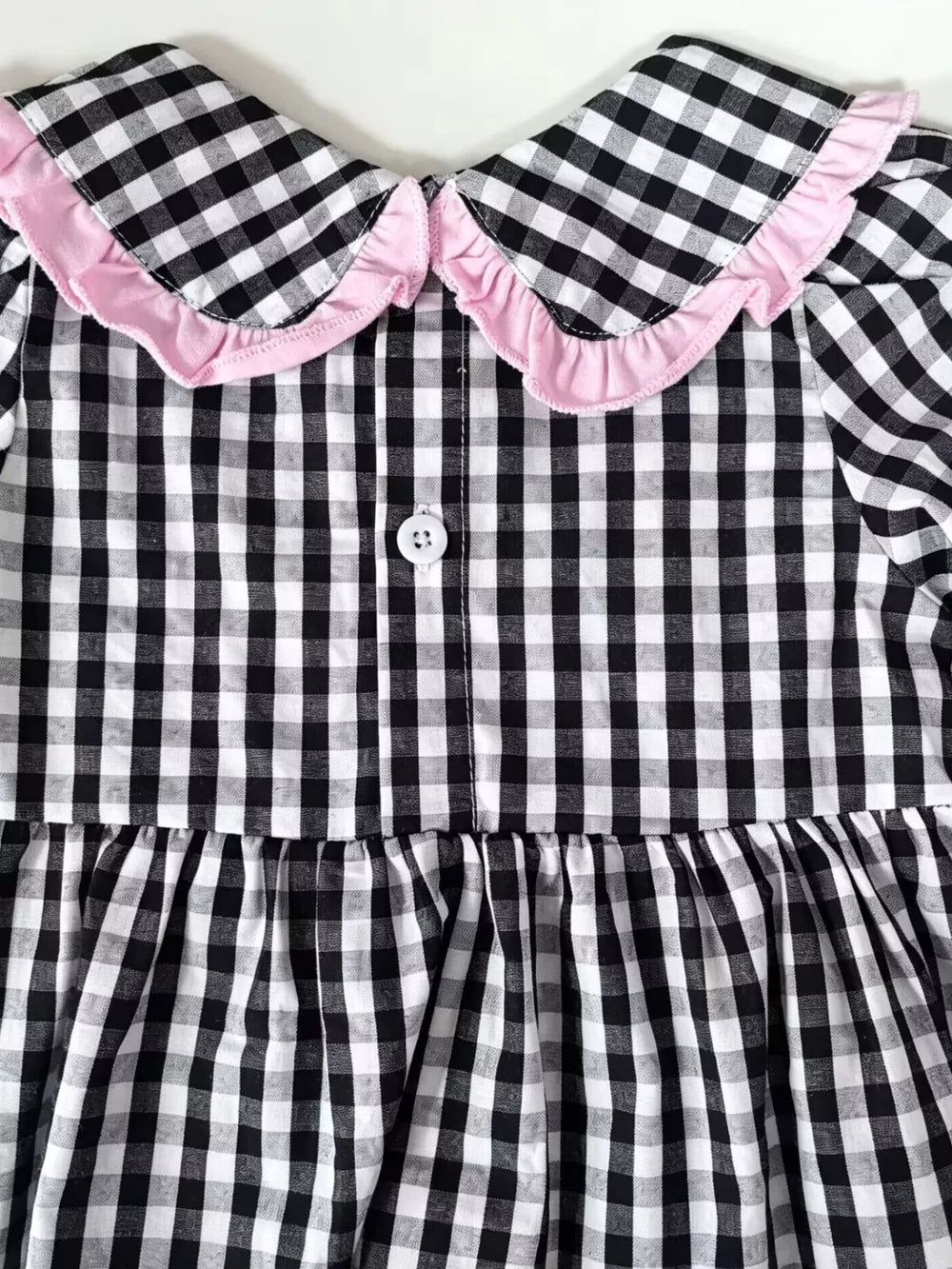 Children's Ghost Long Sleeve Top And Pants Set in Pink, model styling view
