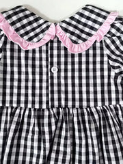 Children's Ghost Long Sleeve Top And Pants Set in Pink, model styling view