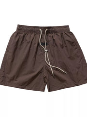 Men's Casual Drawstring Waist Shorts, front view