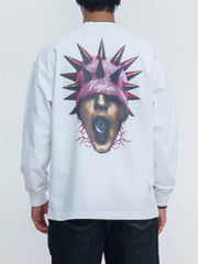 Edgy Graphic Long Sleeve T-shirt For Men