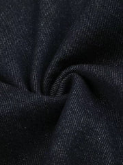 Men's Button Fly Denim Capris, fit detail