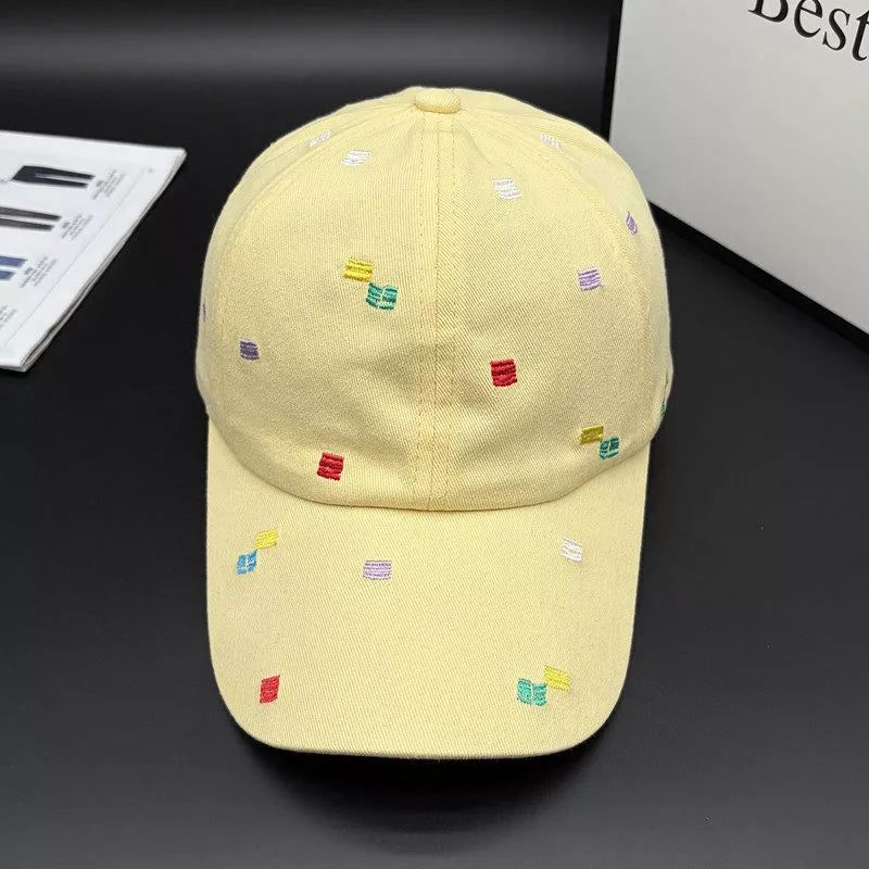 Embroidered Baseball Cap, model styling view