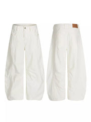 Men S Wide Leg Pants, model styling view