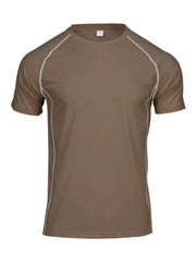 Men's Casual Short Sleeve T-shirt And Shorts Set in Black, view 12