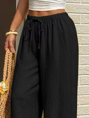 Effortless Plus-size Wide-leg Pants