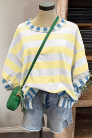 Relaxed Striped Oversized Shirt