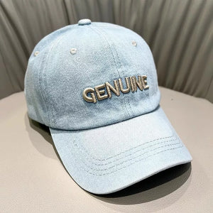 Classic Embroidered Baseball Cap, back view