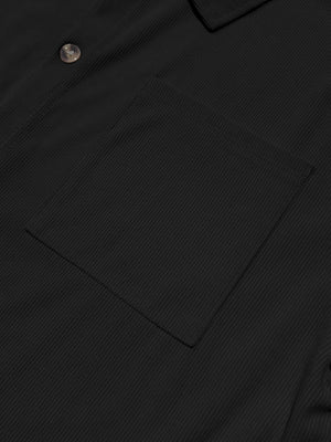 Men's Full Size Button Up Long Sleeve Shirt And Pants Set, editorial view