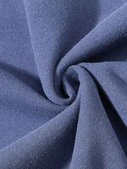 Men's Round Neck Short Sleeve T-shirt, fabric detail