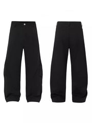 Men S Loose Fit Cargo Pants, back view