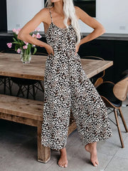 Vibrant Tie-dye Wide-leg Romper