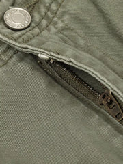 Men's Loose Fit Cargo Pants With Multiple Pockets, side view
