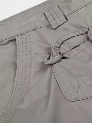 Men's Cargo Shorts With Multiple Pockets, fabric detail
