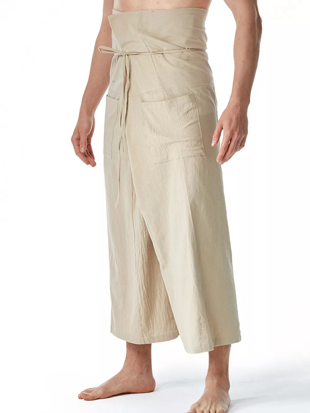 Men's Loose Fit Sweatpants With Tie Waist, view 20